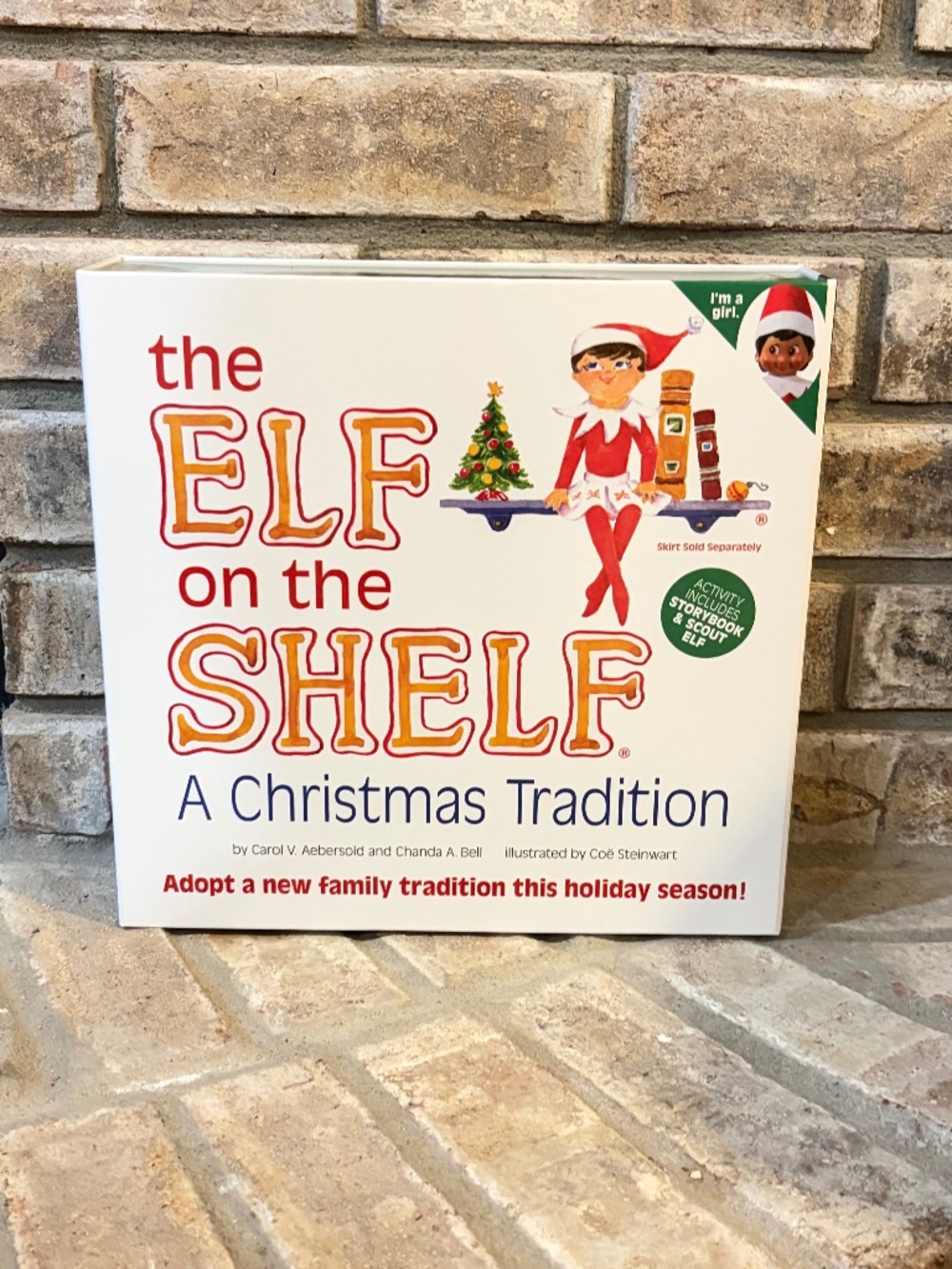 The Elf on the Shelf A Christmas Tradition Storybook and Girl Scout Elf Box Set